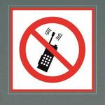 фото Табличка "Не пользоваться телефоном"