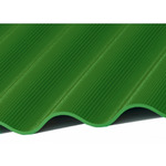 фото Лист асбоцементный (шифер) волновой зеленый 1750*1130*5,2 мм