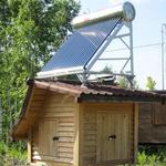 фото Дача-Эконом XF-II-12-100 бак 100л Солнечный водонагреватель с контроллером