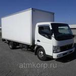 фото Автофургон изотермический MITSUBISHI CANTER гв 2010 гидроборт груз 2 т двухсторонняя разгрузка пробег 53 т.км