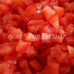 фото Краш (измельченные) и Дайс (кубиками) - томаты