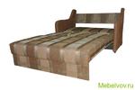 Фото №2 Диван-кровать Мини коричневый мегабосс