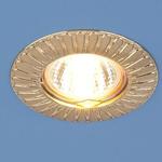 фото Точечный светильник для подвесных, натяжных и реечных потолков 7203 сатин золото (SG); a030859 ELEKTROSTANDARD