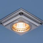 фото Точечный светильник для подвесных, натяжных и реечных потолков 4102 хром (CH); a031410 ELEKTROSTANDARD