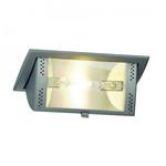 фото HQI-TS DL 150 светильник встраиваемый для лампы HQI-TS/CDM-TS Rx7s 150Вт, серебристый | 150939 SLV