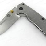 Фото №3 Нож Sanrenmu лезвие 71 мм, рукоять металл, крепление на ремень