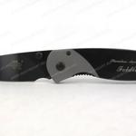 Фото №2 Нож Sanrenmu серии Outdoor лезвие 68 мм чёрное, рукоять чёрная