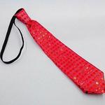 фото Светящийся карнавальный галстук(Цвет: Красный)