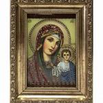 фото Икона Божией матери Казанская4 с кристаллами Swarovski (2129)