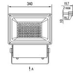 фото Прожектор IEKсимметричный накладной 200Вт