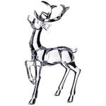 фото Фигурка "олень с серебряными рогами" 19*10 см высота=28 см дизайн горн.хрусталь Lefard (234-125)