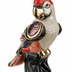 фото Статуэтка декоративная "красный попугай" 8*6 см.высота=12 см. Ancers Sa (347-115)