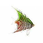 фото Статуэтка "Рыба" зелено-красная 19х5х21 см (TT-00000497)