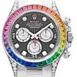 фото Наручные часы Rolex White Gold Daytona Rainbow