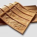 фото Силиконовые формы для производства облицовочной плитки из гипса