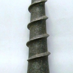 фото Литой наконечник "шуруп" для винтовой сваи с диаметром ствола 76 мм
