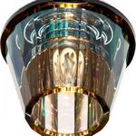 фото Светильник потолочный JCD9 G9 прозрачный коричневый с лампой JD150; 18778