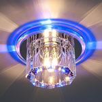 фото Точечный светильник со стеклянным плафоном и светодиодной подсветкой N4/A BL (синий); a031203 ELEKTROSTANDARD