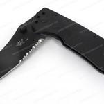 Фото №3 Нож Sanrenmu серии Tactical, лезвие 85 мм чёрное, рукоять чёрная G10