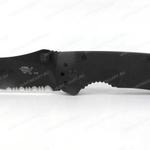 Фото №2 Нож Sanrenmu серии Tactical, лезвие 85 мм чёрное, рукоять чёрная G10