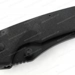 Фото №7 Нож Sanrenmu серии Tactical, лезвие 85 мм чёрное, рукоять чёрная G10