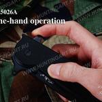 фото Нож Tekut Ares серии Tactical, лезвие 94 мм, рукоять - G10 чёрная