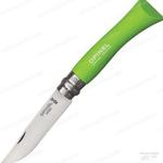 фото Нож Opinel серии Colored Tradition N°07 inox, нержавеющая сталь Цвет Зеленый