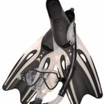 фото Набор маска,трубка,ласты WAVE MSF-1390S65F69 силикон,черный (53045)