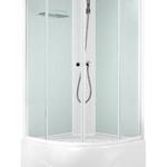 фото Душевая кабина Domani Spa Delight 99 Eco 900x900x2180 прозрачные стекла