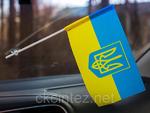 фото Флажки Украины на присоске