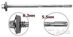 фото Саморезы для сэндвич-панелей 6.3х5.5х135