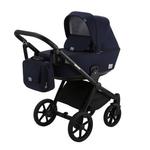 фото Коляска 3 в 1 BeBe-mobile Cezaro темно-синяя