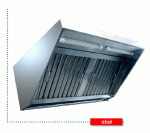 фото Зонт вентиляционный ЗВЭ-800-2-П. Зонт вентиляционный для столовой,кафе. Зонт вентиляционный из нержавеющей стали.