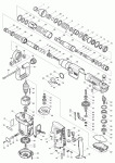 фото Makita Поршн.трубчат.штифт 10 HR4511C перфоратор Makita HR4511C рис.( 45)