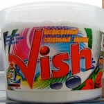 фото Бесфосфатные стиральные порошки "Vish" про-во Израиль