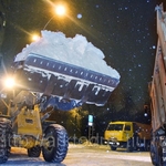 фото Вывоз снега в Нижнем Новгороде