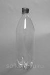 фото Бутылка пластиковая ПЭТ- 0,500 мл прозрачная горло д-28мм (200 штук) с крышкой