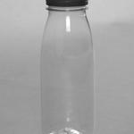 фото Бутылка пластиковая ПЭТ- 0,250 мл прозрачная горло д-38мм (200 штук) с крышкой