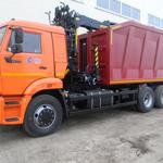 фото Металловоз с VM10L74М с кузовом 27м3 на шасси КАМАЗ 65115-3094-50