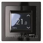 фото Терморегулятор DEVIreg Touch Pure Black