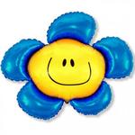 фото Шарик И 41 Цветочек солнечная улыбка (синий)
