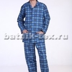 фото Мужская фланелевая пижама