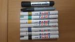 фото Маркер-краска промышленный PAINT(по металлу,стеклу,дереву,бетону) и перманентный маркер 3мм и 4мм.