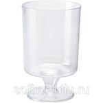 фото Бокал для вина 200 мл прозрачный кристалл ПС (6 штук / упаковка