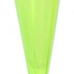 фото Фужер для шампанского 180 мл зеленый кристалл со сьемной черной ножкой ПС (6 штук / упаковка