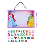 фото Магнитная доска "Уроки настоящей принцессы" с алфавитом и маркером