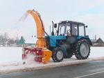 фото Снегоочиститель на базе трактора "Беларус-82.1"