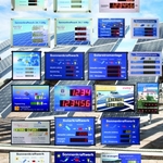 фото Цифровое LCD табло для зеленой энергии серии WGA (WEIGEL)