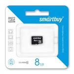 фото SD micro карта памяти 8GB без адаптеров класс 10 Smartbuy