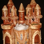 фото Светильник соляной "Замок средневековый"